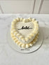 Vintage Cake Corazón